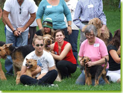 Getting ready for the group shot